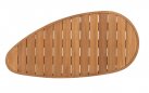 Owalny stolik kawowy FINN 125x63 z drewna teakowego premium