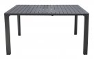 SPALATO stół ogrodowy aluminiowy rozkładany 100–150×150 antracytowy