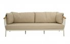 CONDOR sofa ogrodowa 3-osobowa z poduszkami BEE WETT® beżowa