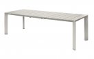 ANZIO stół ogrodowy aluminiowy rozkładany 165–250×90 jasnobeżowy