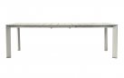 ANZIO stół ogrodowy aluminiowy rozkładany 165–250×90 jasnobeżowy