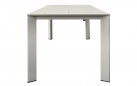 ANZIO stół ogrodowy aluminiowy rozkładany 165–250×90 jasnobeżowy