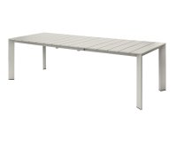 ANZIO stół ogrodowy aluminiowy rozkładany 165–250×90 jasnobeżowy