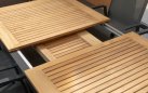 Zestaw ogrodowy Hartman ARUBA + SOUTH WALES, stół rozkładany 150/210×90 cm + 6 krzeseł teak, kolor a