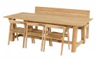 Stół ogrodowy FREMONT Hartman teakowy 246x100 cm meble ogrodowe i na taras