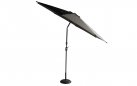 Parasol ogrodowy SUNLINE aluminium poliester średnica 300 cm pochylany / antracyt