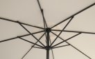 Parasol ogrodowy SUNLINE aluminium poliester średnica 300 cm pochylany / beż