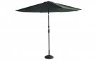 Parasol ogrodowy SUNLINE aluminium poliester średnica 300 cm pochylany / ciemnozielony
