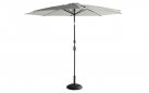 Parasol ogrodowy SUNLINE aluminium poliester średnica 300 cm pochylany / jasnoszary