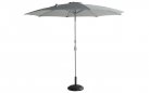 Parasol ogrodowy SUNLINE aluminium poliester średnica 300 cm pochylany / szary