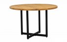 JAKARTA DINING stół ogrodowy AppleBee Ø120 teak i aluminium