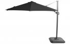 Parasol ogrodowy ośmiokątny Ø300 cm SHADOWFLEX noga boczna aluminium poliester Ø300 cm / antracyt