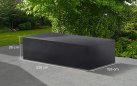 Pokrowiec na meble ogrodowe stołowe 325x155x85 cm LIFE prostokątny ciemnoszary