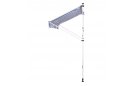 Markiza przenośna do szybkiego montażu SUNPROOF 350x120 cm BIAŁO-NIEBIESKA