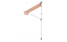 Markiza przenośna do szybkiego montażu SUNPROOF 350x120 cm BIAŁO-ŻÓŁTA