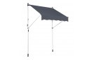 Markiza przenośna do szybkiego montażu SUNPROOF 350x120 cm CIEMNOSZARA