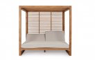Luksusowe łóżko 2os. Daybed z daszkiem, całości wykonane z drewna tekowego premium Honolulu