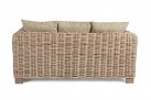 Beżowa sofa dwuosobowa rattanowe do patio FORTALEZALEZA bizzotto