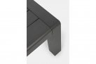 Platformowy narożnik ogrodowy aluminiowy ciemnoszary KONNOR bizzotto