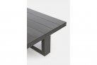 Platformowy narożnik ogrodowy aluminiowy ciemnoszary KONNOR bizzotto