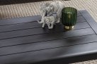 Platformowy narożnik ogrodowy aluminiowy ciemnoszary KONNOR bizzotto
