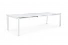 Biały rozkładany stół 200-300x110 aluminiowy ogrodowy KONNOR bizzotto