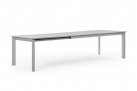 Beżowy rozkładany stół 200-300x110 aluminiowy ogrodowy KONNOR bizzotto