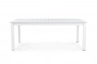 Biały rozkładany stół 200-300x110 aluminiowy ogrodowy KONNOR bizzotto