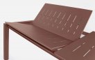 Brązowy rozkładany stół 200-300x110 aluminiowy ogrodowy KONNOR bizzotto