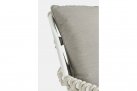 Nowoczesny teakowo-aluminiowy fotel wypoczynkowy ogrodowy KERA bizzotto