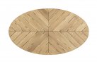 Stolik z drewna teak owalny