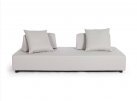 Szarobeżowa sofa nowoczesna na taras Olfein PIPER bizzotto