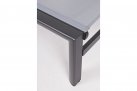 Aluminiowy antracytowy leżak ogrodowy SKIPPER bizzotto