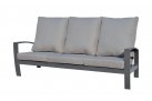 Sofa ogrodowa 3-osobowa na taras aluminiowa VALENCIA