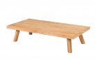 Prostokątny stolik z drewna teak