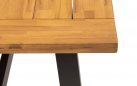 Duży stół ogrodowy aluminiowo-teakowy 330 cm OZON z krzesłąmi AVERO