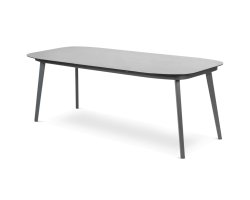 Stół na taras aluminiowy blat ceramiczny 260 cm FRANKY