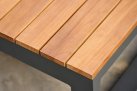 Nowoczesny komplet wypoczynkowy aluminiowy SOHO Relax antracyt / poduszki Carbon