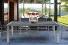 Stół ogrodowy aluminium satynowane 198x90 INEZ bizzotto