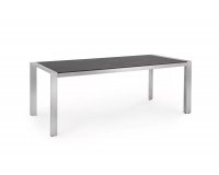 Stół ogrodowy aluminium satynowane 198x90 INEZ bizzotto