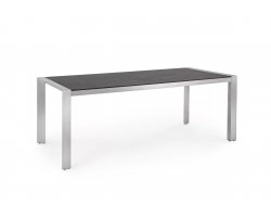 Stół ogrodowy aluminium satynowane 198x90 INEZ bizzotto