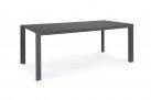 Stół aluminiowy na taras antracyt 197x90 ALEKSI bizzotto