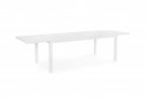 Biały aluminiowy stół ogrodowy rozkładany 200-300 cm EGIL bizzotto