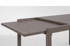 Kawowy stół ogrodowy rozsuwany 135-270 aluminiowy PELAGIUS bizzotto
