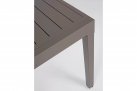 Kawowy stół ogrodowy rozsuwany 135-270 aluminiowy PELAGIUS bizzotto