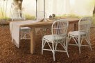 Rozkładany stół z drewna teak recykling 180-250 BOUNTY bizzotto