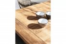 Rozkładany stół z drewna teak recykling 180-250 BOUNTY bizzotto