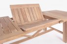 Rozkładany stół ogrodowy teak premium 220-300 MARYLAND bizzotto