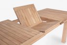 Rozkładany stół ogrodowy na taras teak premium MARYLAND 140-240 bizzotto
