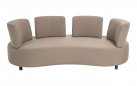 Ekskluzywny zestaw ogrodowy CALIDAD elegancka sofa, fotel i hocker z poduszkami Sunbrella